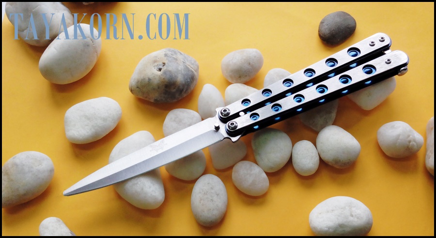 มีดซ้อมควง ซิงคันเซ็น 新幹線 shinkansen Balisong Trainer Knife TKBS-S717TR