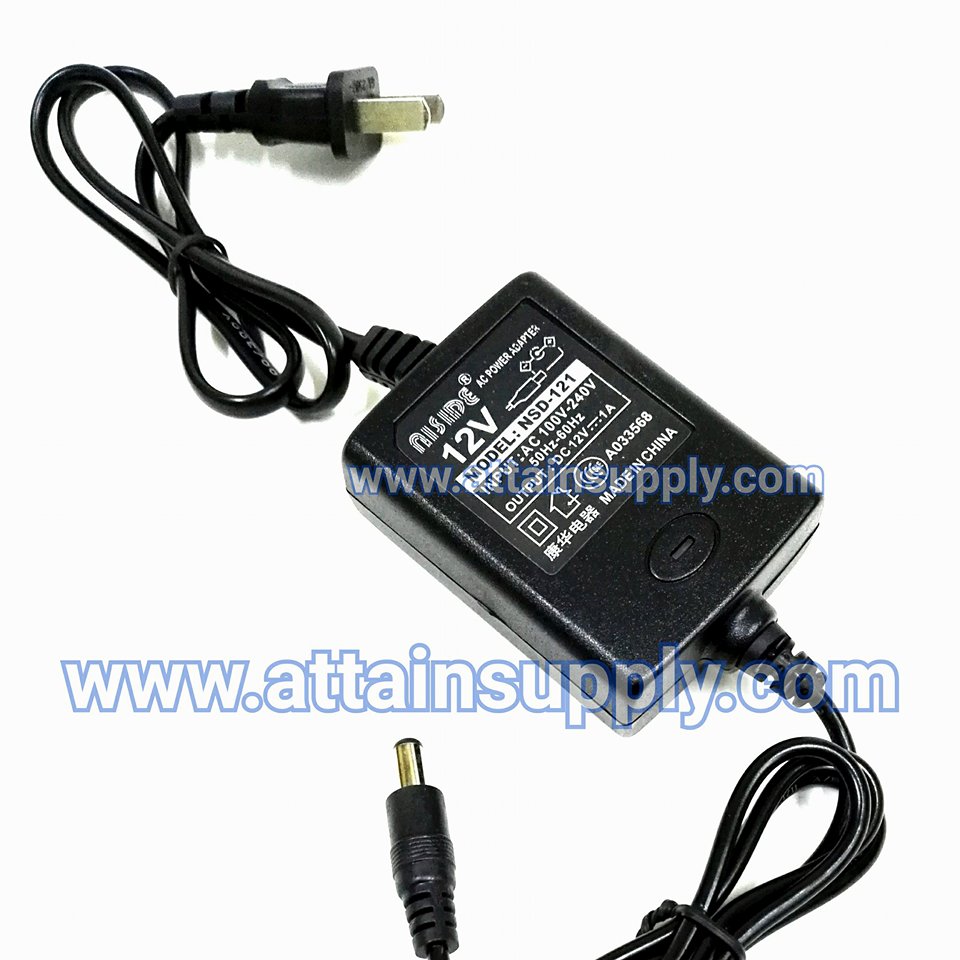 ADAPTOR-12V/1A แบบสายพ่วง