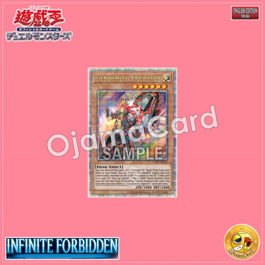INFO-AE017 : Fiendsmith Engraver / Demon-Engraving Demonsmith (Ultra Rare)