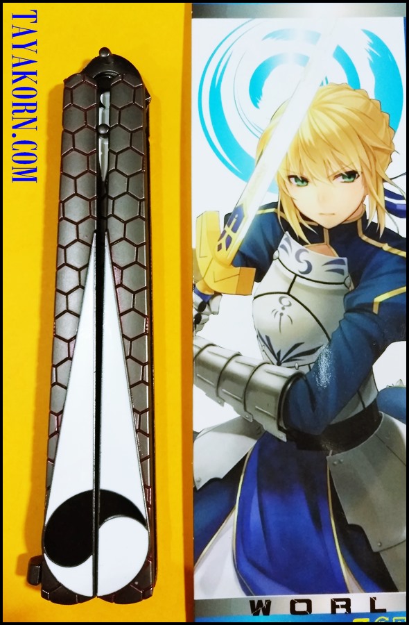 มีดซ้อมควง บาลิซองคอสเพลย์-ซิก Cosplay-6 Balisong Trainer Knife TKBS-CP6