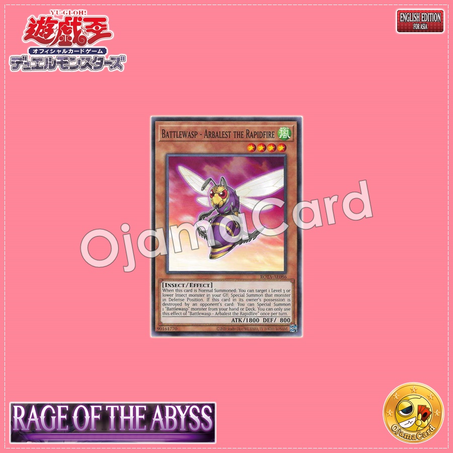 ROTA-AE086 : Battlewasp - Arbalest the Rapidfire / Bee Force - Arbalest the Rapidfire (Common)