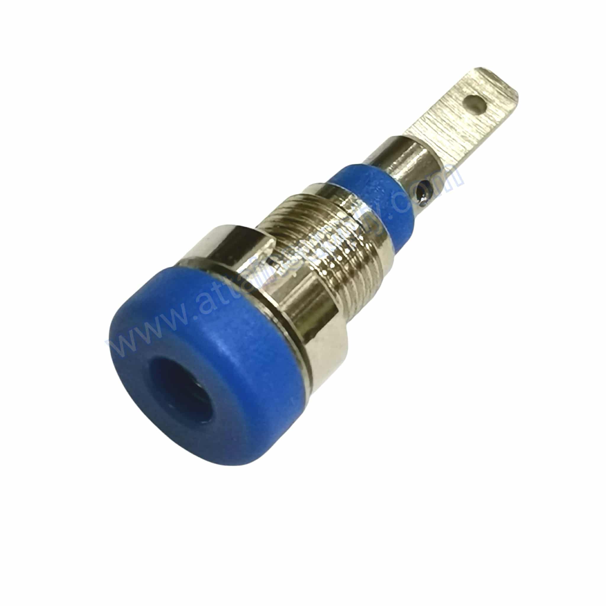 BIDINGPOST 2MM.ฐานโลหะTAIWAN/BLUE