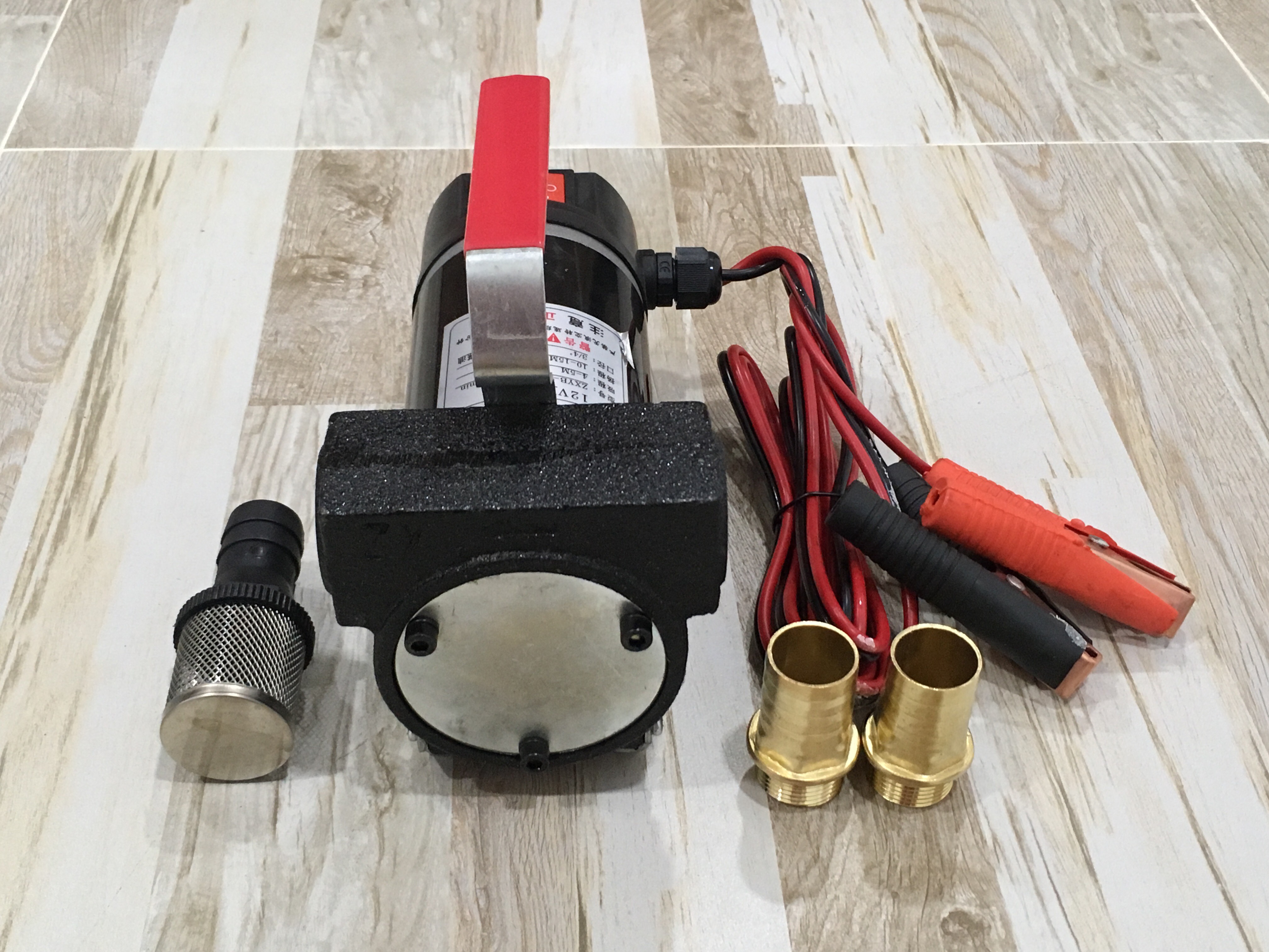 ปั๊มดูดน้ำมันแบตเตอรี่ DC12 โวลต์ 160W รุ่น ZXYB-40