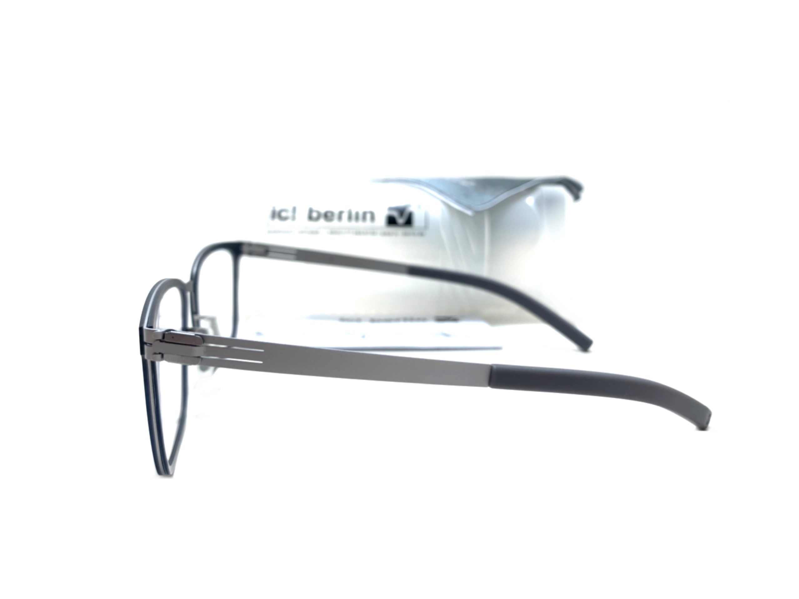แว่นสายตา ic berlin cnt chrome 52-19 <เงิน>