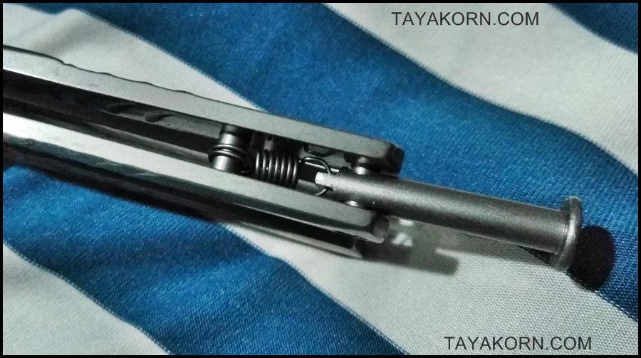 มีดบาลีซอง ซิลเวอร์สไปเดอร์ Silver Spider Balisong TKBS-BT4