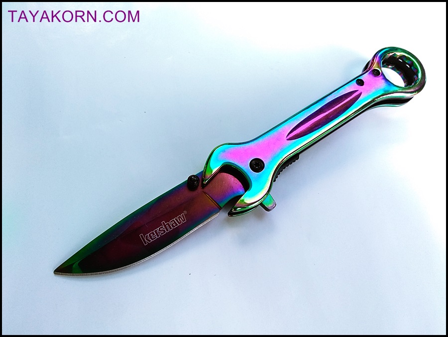 มีดพับอเนกประสงค์ ประแจสายรุ้ง 3 in 1 TKCS-Z1