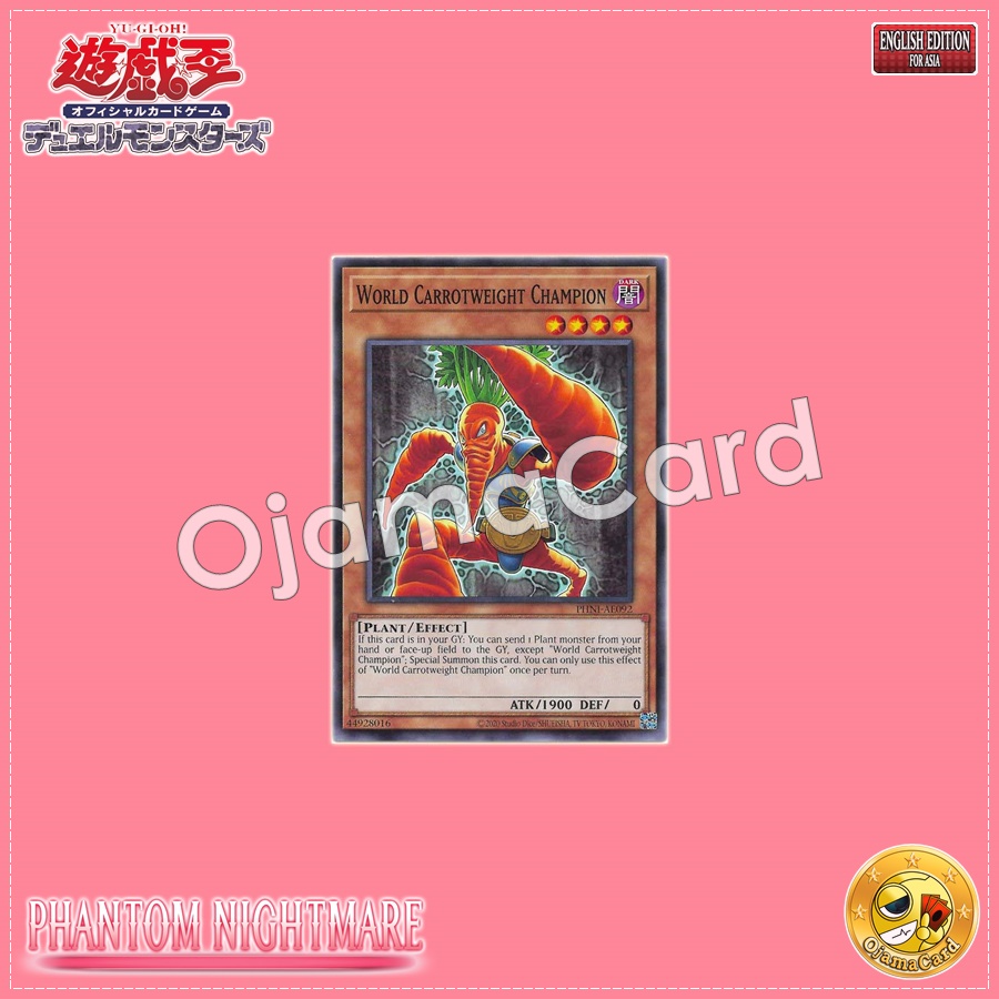 PHNI-AE092 : World Carrotweight Champion / Carrot Man (Common)