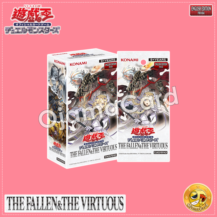 【15/11/2025】Yu-Gi-Oh! OCG English Edition for Asia — The Fallen & The Virtuous [TFTV-AE]「1 Box」