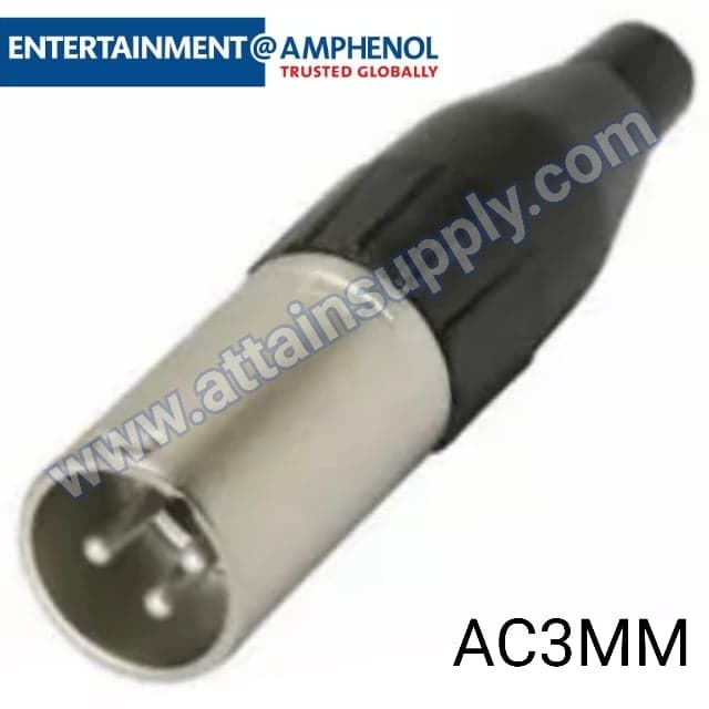 P.XLR-3P.-AMPHENOL/AC3MM