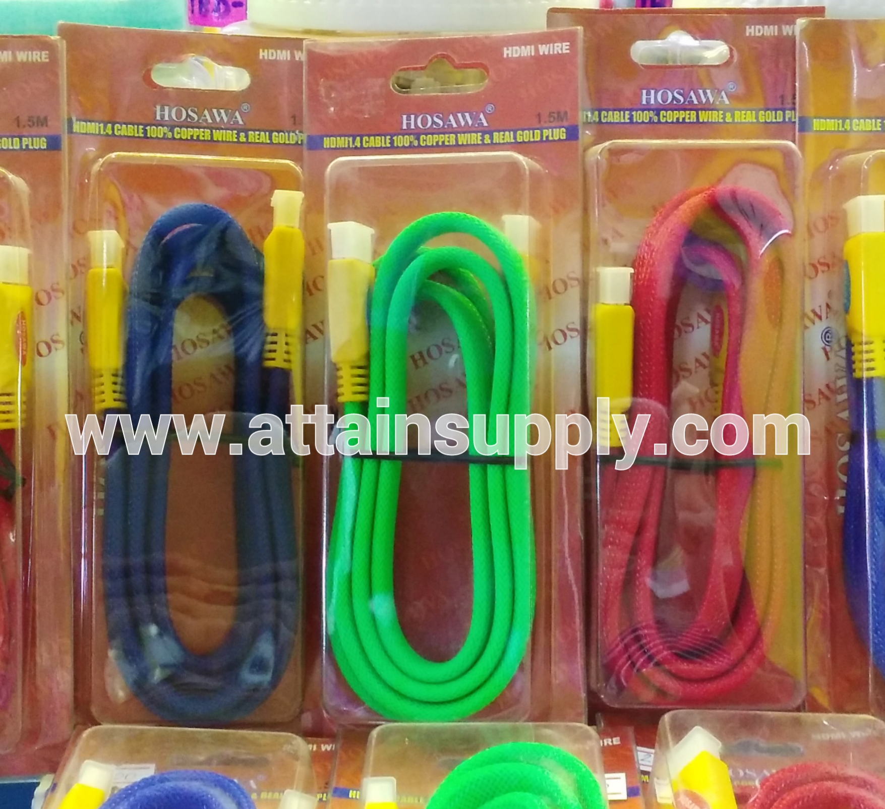 HDMI CABLE 1.5M-C/HSW