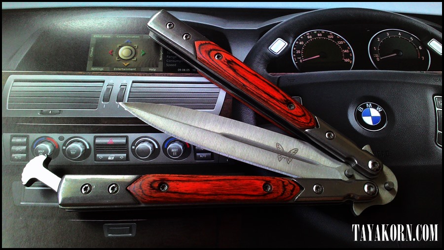 มีดควง บาลิซองแองเจิลเนล Angel Nail Balisong TKBS-AG1