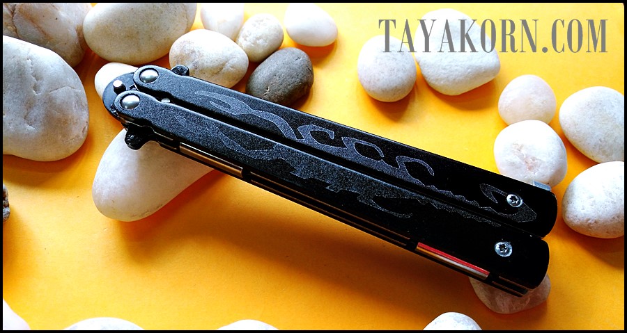 มีดซ้อมควงเดอะสกอร์เปี้ยนคิง THE SCORPION KING BALISONG TRAINER KNIFE TKBS-SK8TR