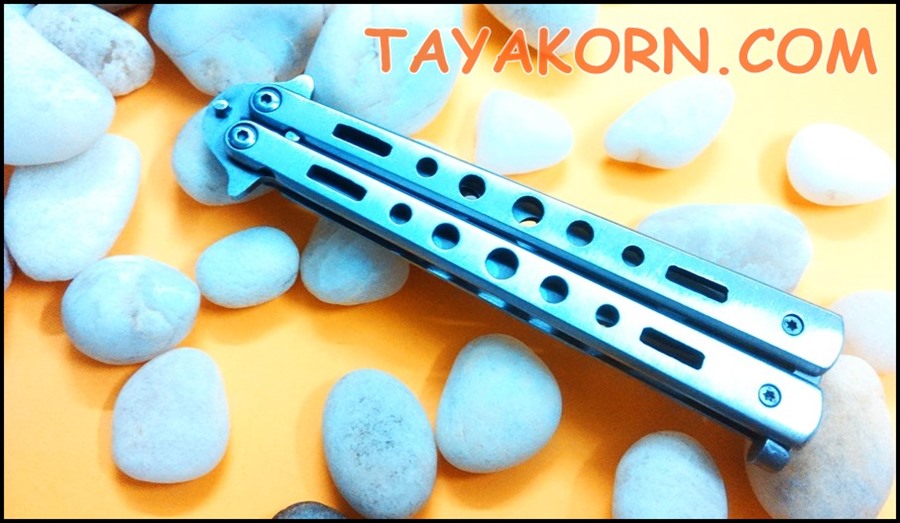 มีดซ้อมควงซิวเว่อร์ไทม์ SilverTime Balisong Trainer Knfie