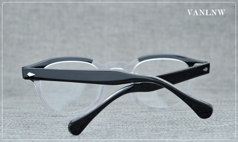 แว่นสายตา MOSCOT LEMTOSH 49-24 145 COL.BLACK CRYSTAL CE <ดำ-ใส>