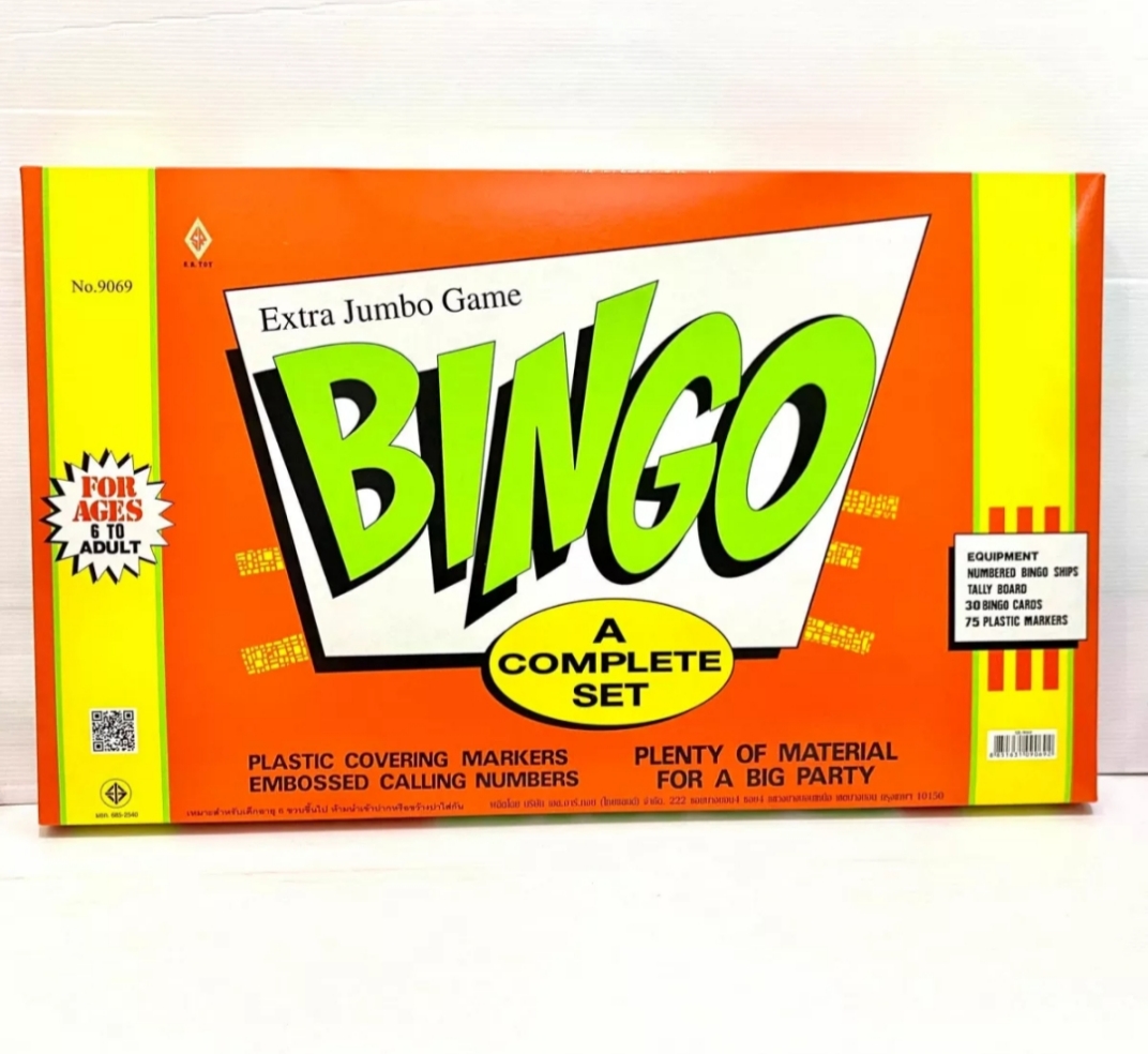 บิงโก Bingo กล่องใหญ่ Super/Extra Jumbo อุปกรณ์ครบเซ็ตพร้อมเล่น