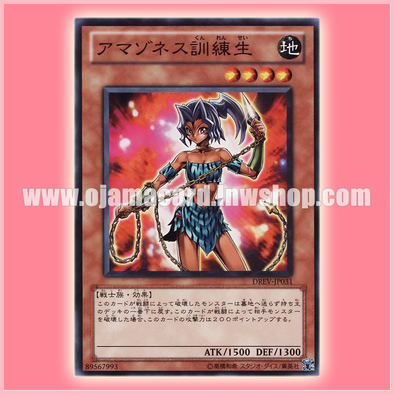 DREV-JP031 : Amazoness Trainee (Common)