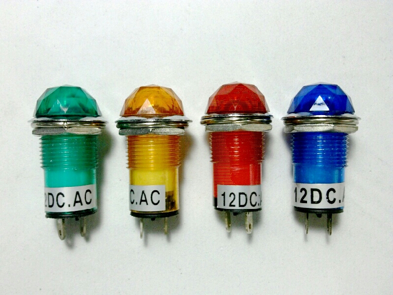 หลอดหน้าปัด-หัวเพชร/12V