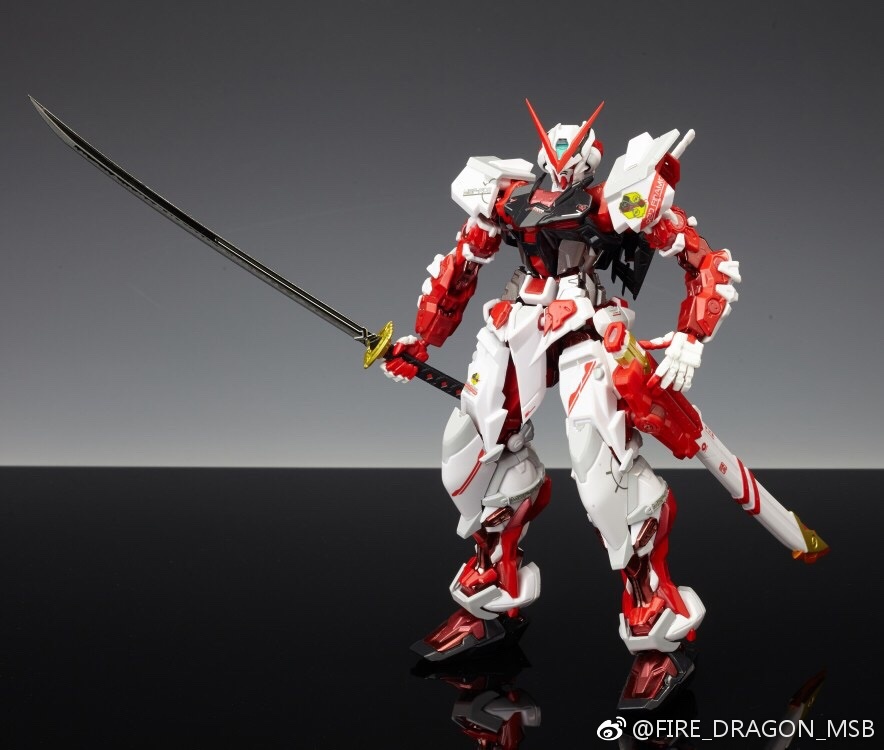 Metal build 1/100 ASTRAY RED FRAME + Back Pack part [Fired Dragon]
