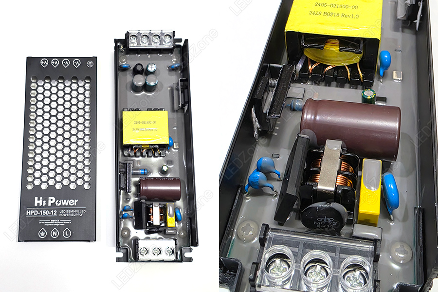 Switching Power Supply 12V 8.3A 100W Ultra slim PCB Potting รุ่นบาง PCB เคลือบ