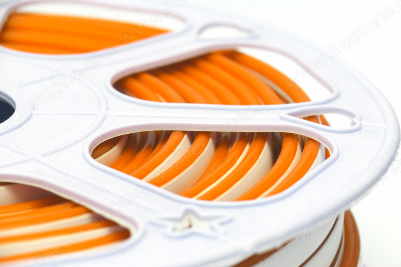 ไฟเส้น Neon Flex 12V Silicone สี Orange ส้ม (กันน้ำ)