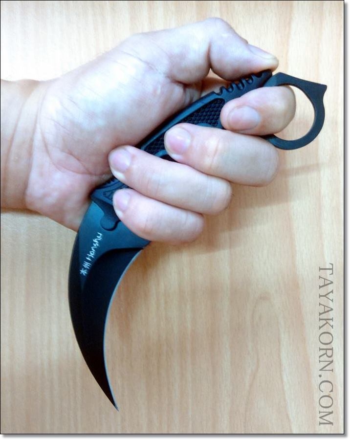 มีดคารัมบิตพายุทะเลทราย Desert Storm Karambit Knife