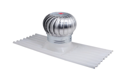 ลูกหมุนระบายอากาศ (Ventilator) ราคาแต่ล่ะขนาดไม่เท่ากัน ราคารวมหลังคาลอนเล็ก/ลอนคู่