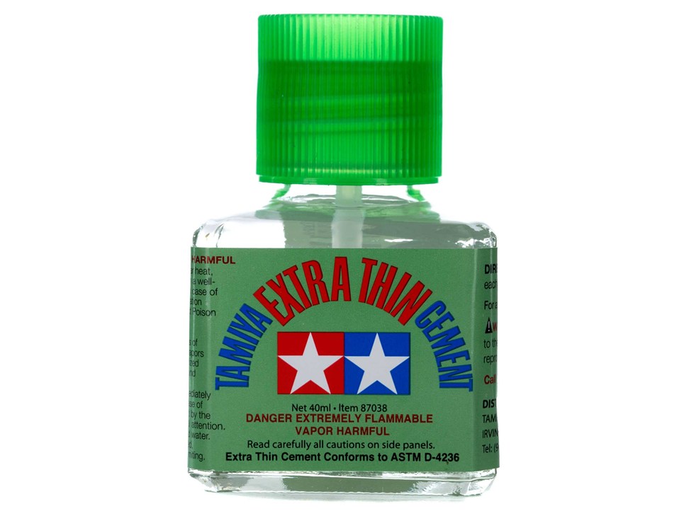 TAMIYA EXTRA THIN CEMENT(ฝาเขียว) 40ml