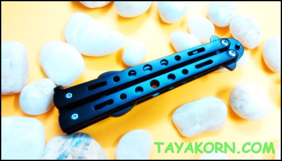 มีดซ้อมควง บาลีซองดิโอเพิ้น ฺTHE OPEN Balisong Trainer Knife