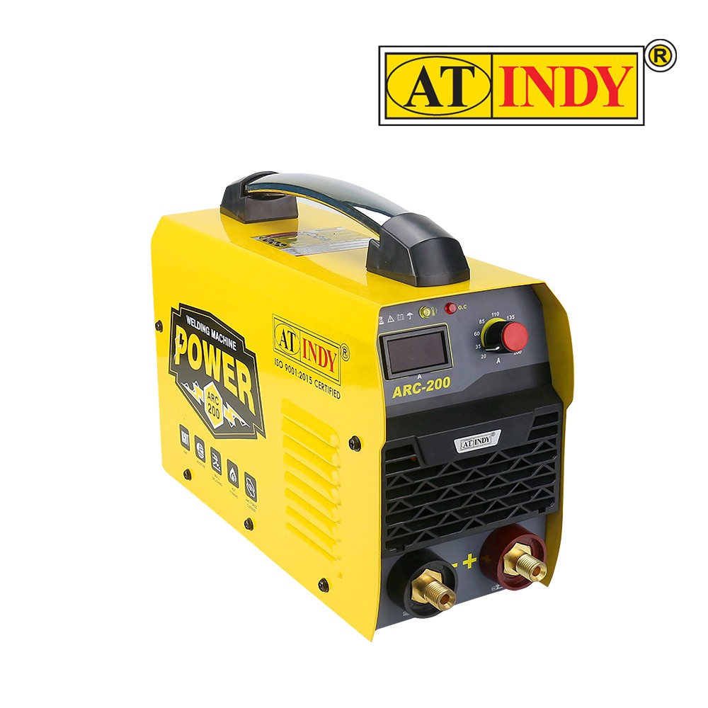 เครื่องเชื่อมไฟฟ้า ARC-200 AT INDY ดำ เหลือง