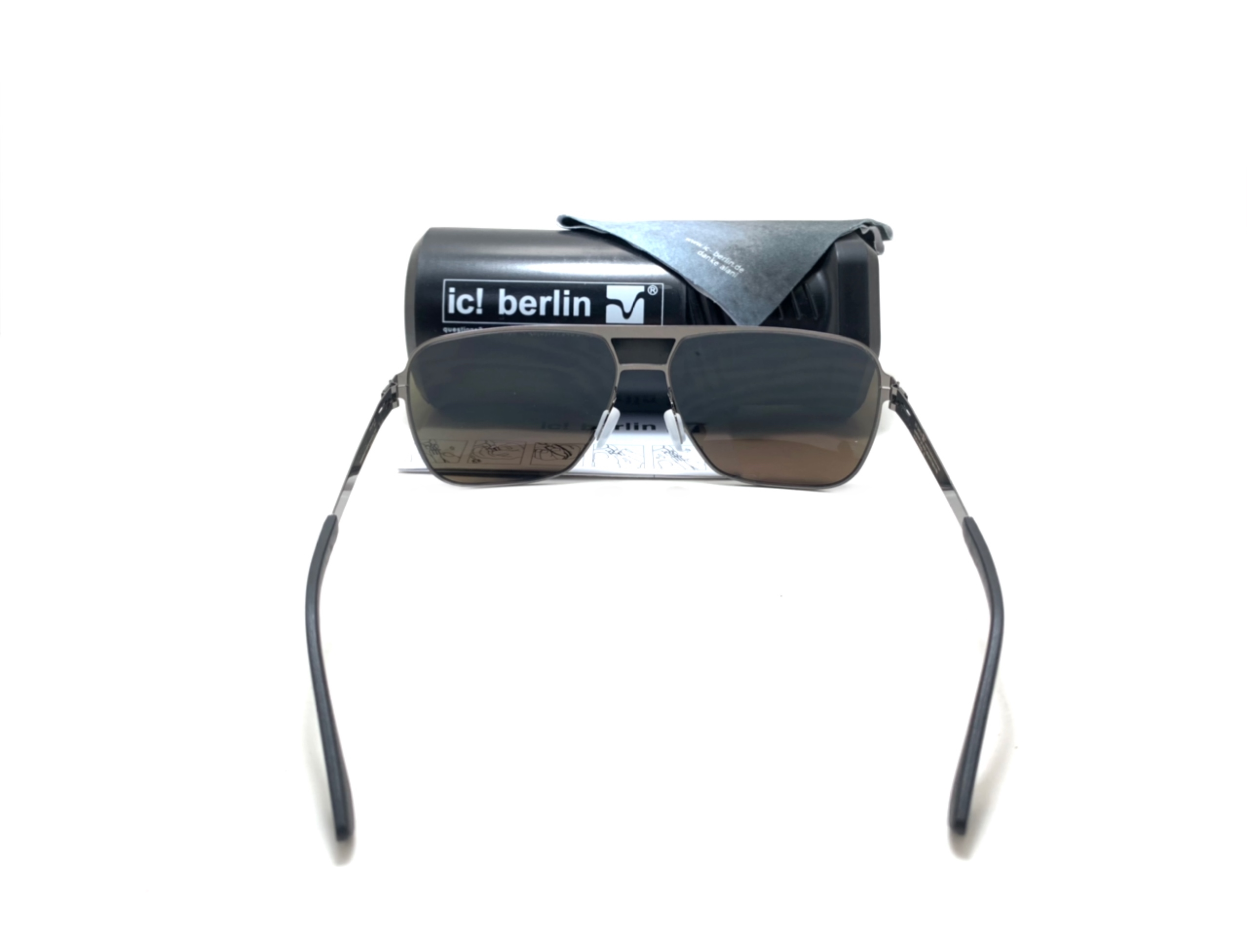 แว่นกันแดด ic berlin Marcel E.gun 60-15 <ปรอทน้ำเงิน>