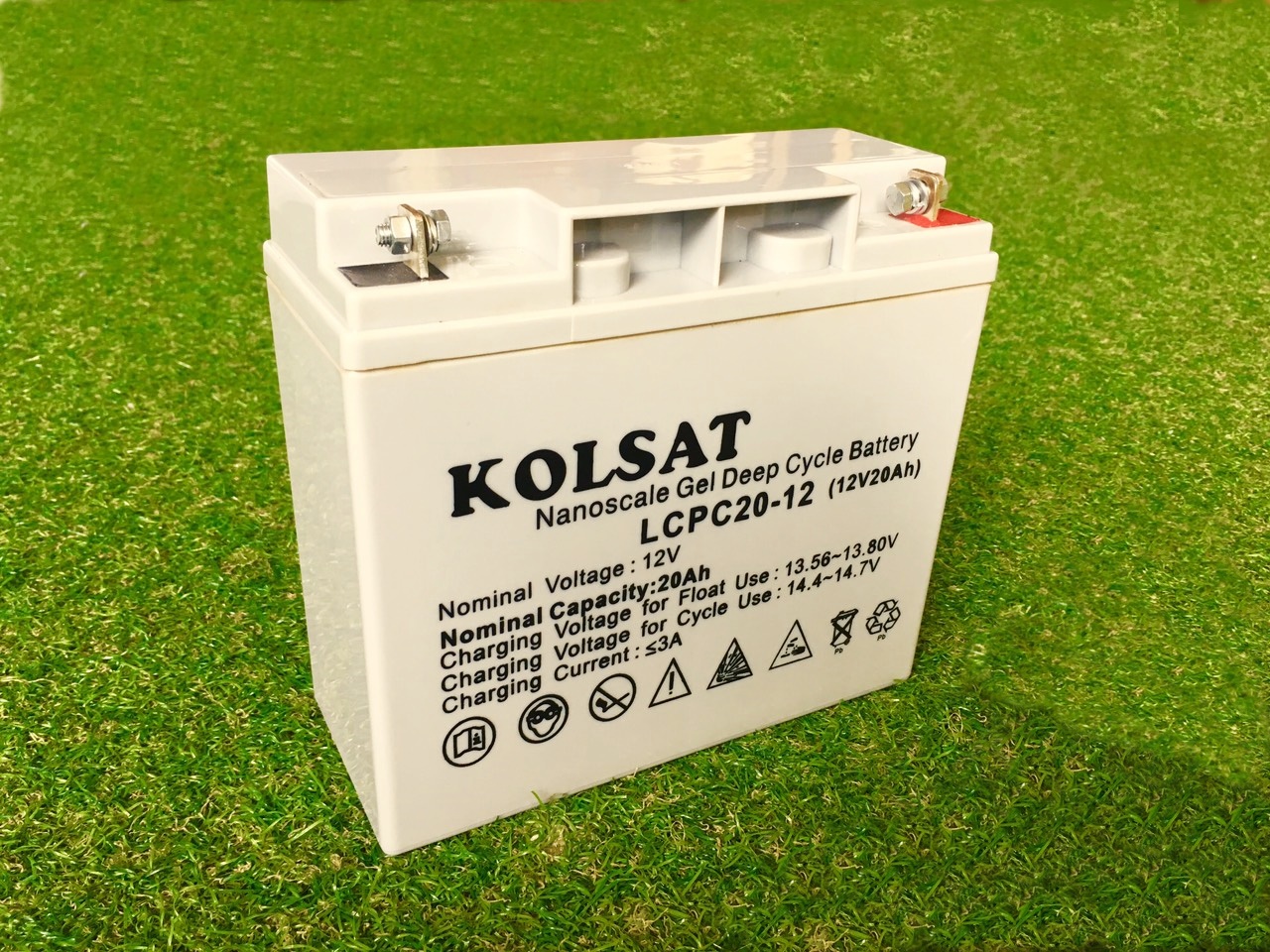 แบตเตอรี่แห้ง Deep cycle 12V 20AH SKU-458