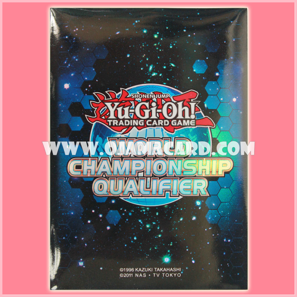 Yu-Gi-Oh! Shunen Jump TCG Duelist Card Protector / Sleeve - World Championship Qualifier Blue 2012 [Used] x1