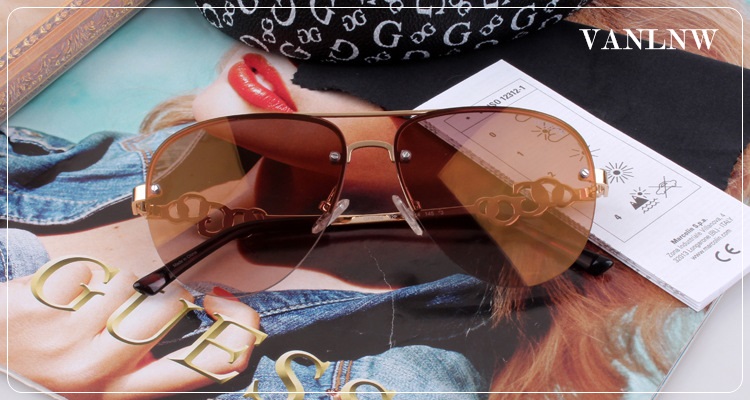 แว่นกันแดด Guess Sunglasses รุ่น GF6054 59-14 145 *3 <แท้ 100%>