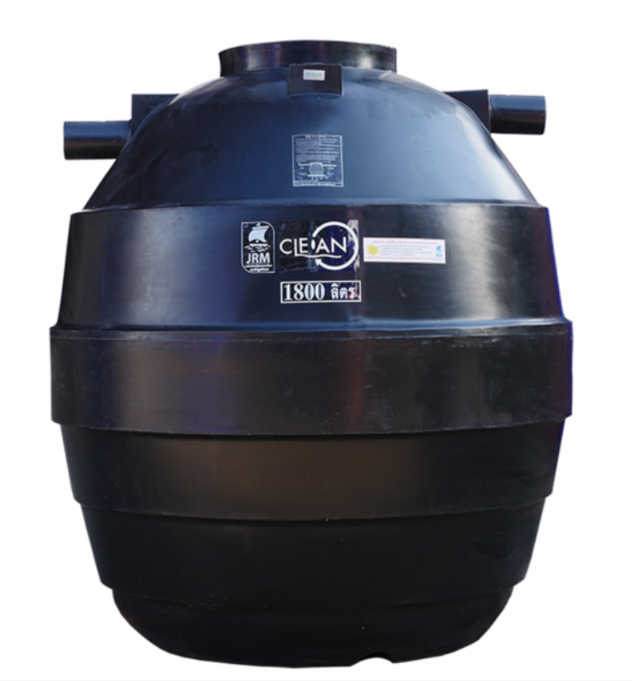 ถังบำบัดน้ำเสีย Clean (CS-1800) สีดำ JRM