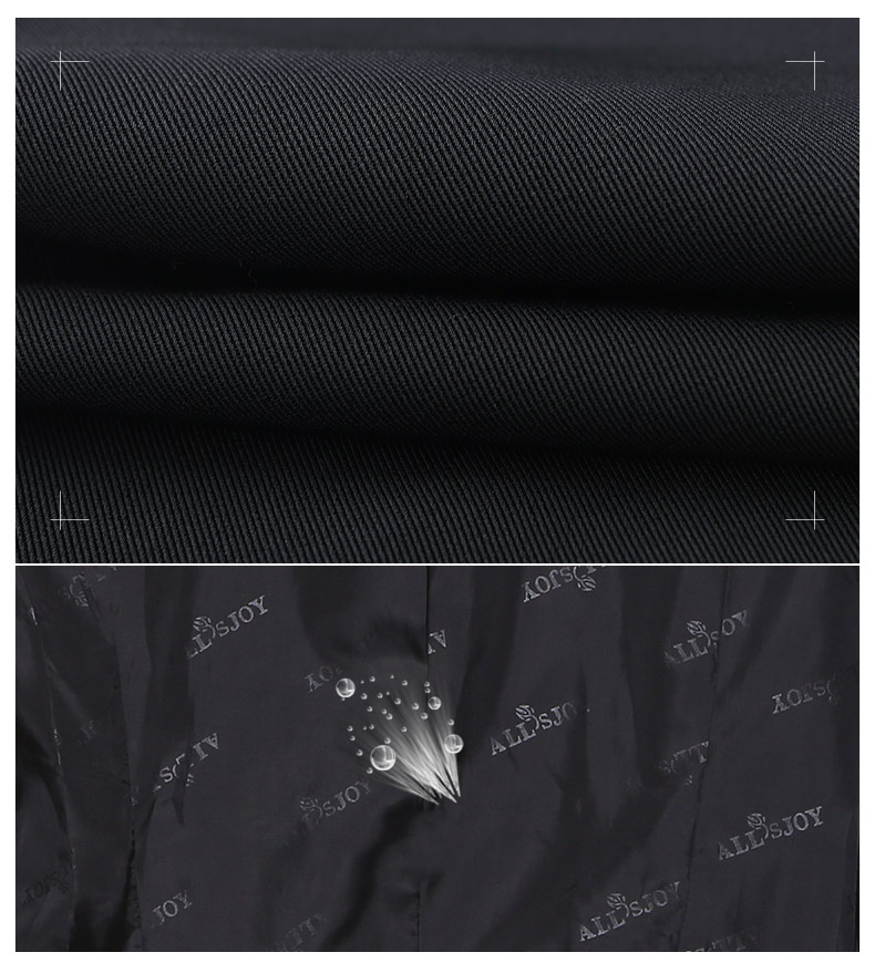 ชุดสูทผู้หญิง สีดำ ผ้าฮานาโกะ สูท+กางเกง Size L