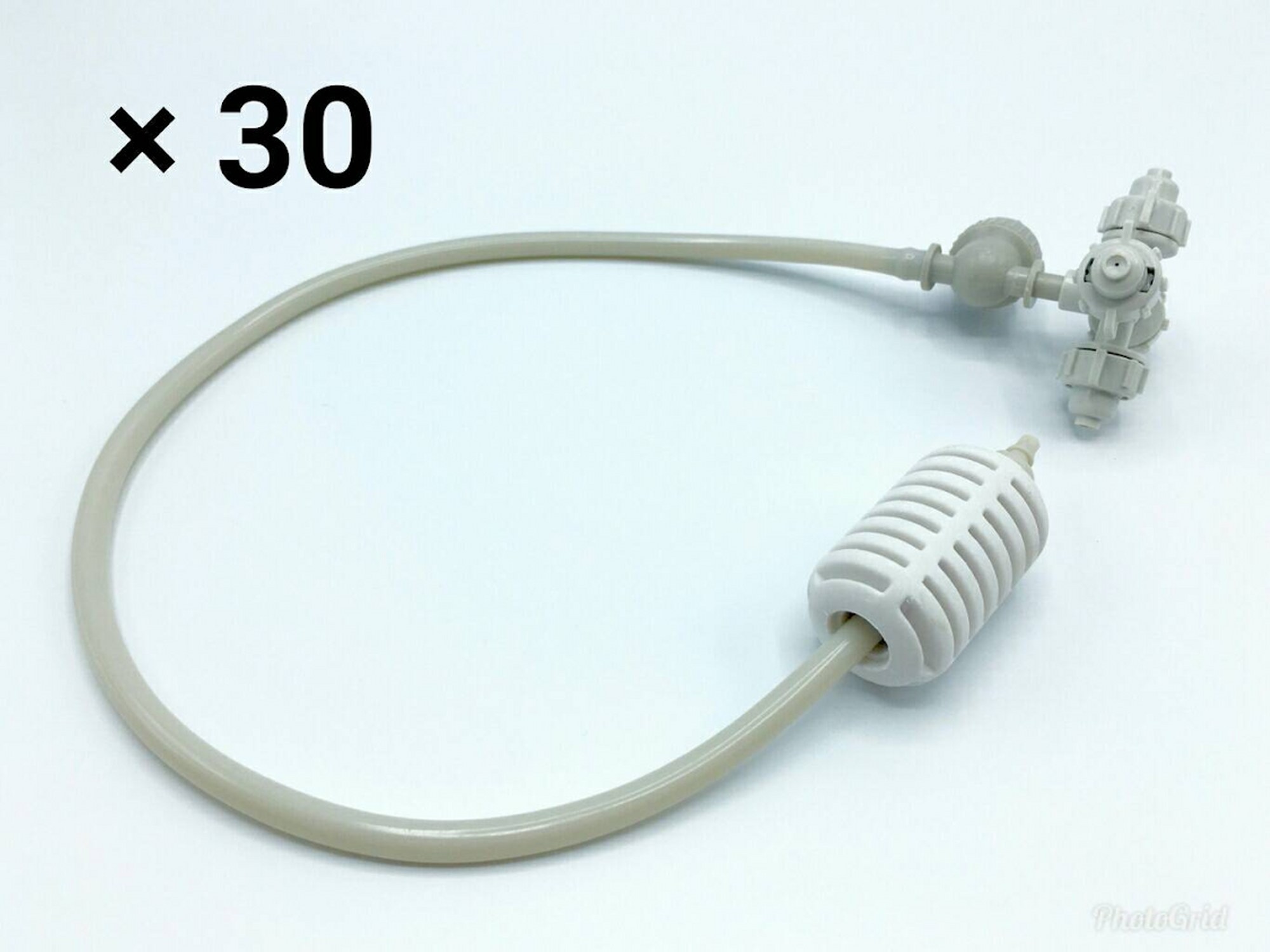 หัวพ่นหมอก 4 ทาง THAIWATER 0.6 มม. สายยาว 50 ซม. แบบเสียบกับท่อ PE จำนวน 30 ชุด