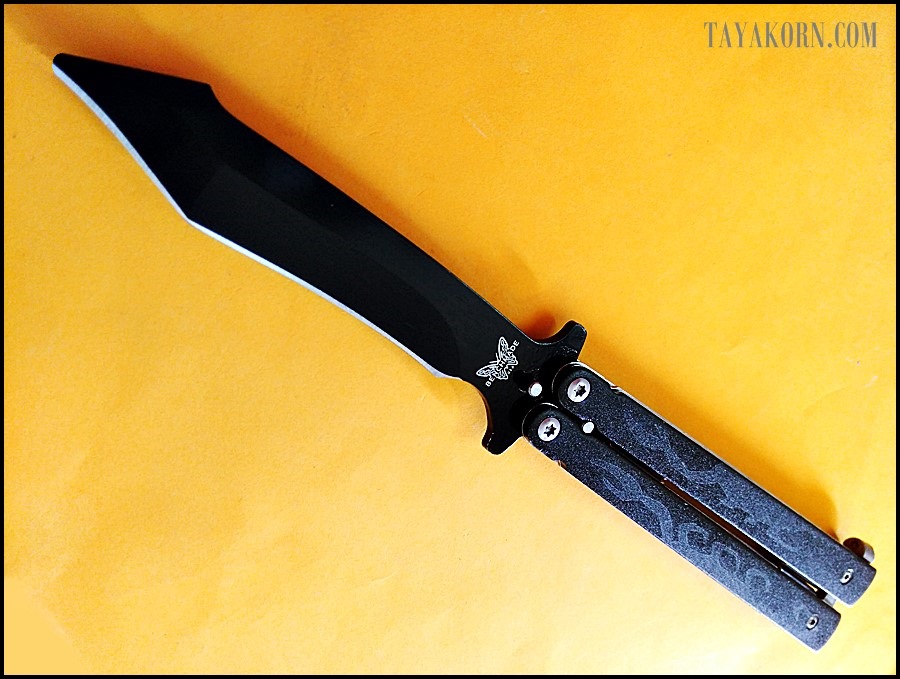 มีดซ้อมควงเดอะสกอร์เปี้ยนคิง THE SCORPION KING BALISONG TRAINER KNIFE TKBS-SK8TR