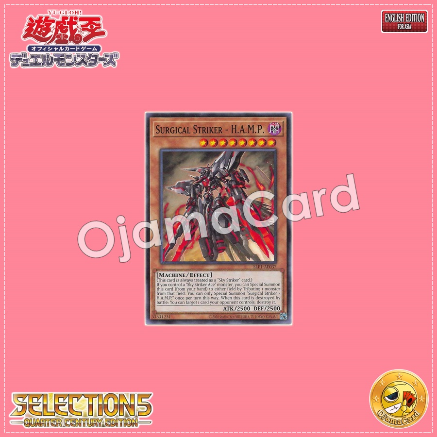 SLF1-AE037 : Surgical Striker - H.A.M.P. / Flash Strategic Weapon - H.A.M.P. (Secret Rare)