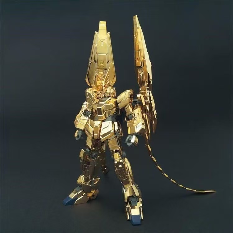 HGUC 1/144 Unicorn Fighter 03 Phenex Narrative Ver. Unicorn Mode Gold Coating (XD227) [Xing Dong]