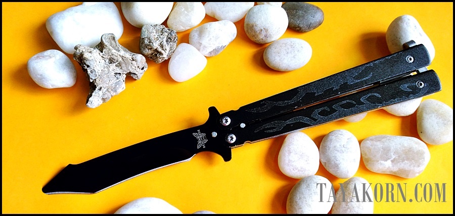 มีดซ้อมควงเดอะสกอร์เปี้ยนคิง THE SCORPION KING BALISONG TRAINER KNIFE TKBS-SK8TR