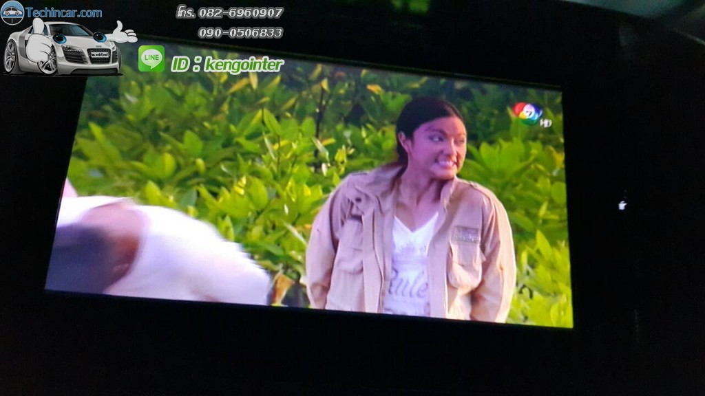 กล่องรับทีวีดิจิตอล ในรถยนต์ DTV2015 แบบสองเสาอากาศ (รุ่น DTR-1506TL)