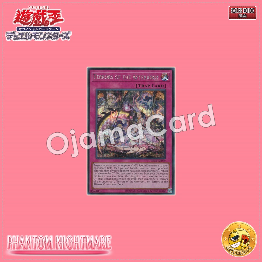 PHNI-AE079 : Terrors of the Afterroot / Detachment from the Afterlife (Secret Rare)