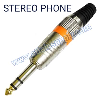 P.PHONE STEREO-COLOUR/ORANGE