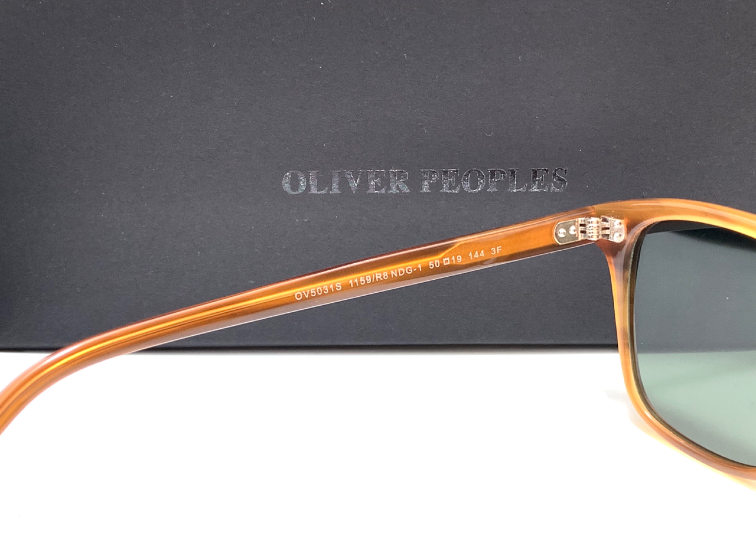 แว่นกันแดด Oliver Peoples NDG-1 OV5031S 1159/R8 3F ขนาด 50-19 144 mm. สีน้ำตาลคาราเมล <โพลาไรซ์>