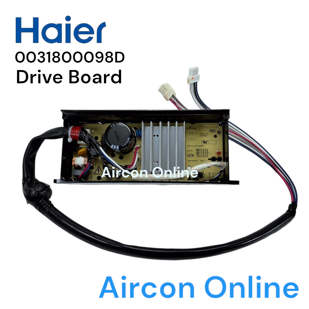 Drive Board. เคริ่องซักผ้า Haier รหัส 0031800098D ( 098D )