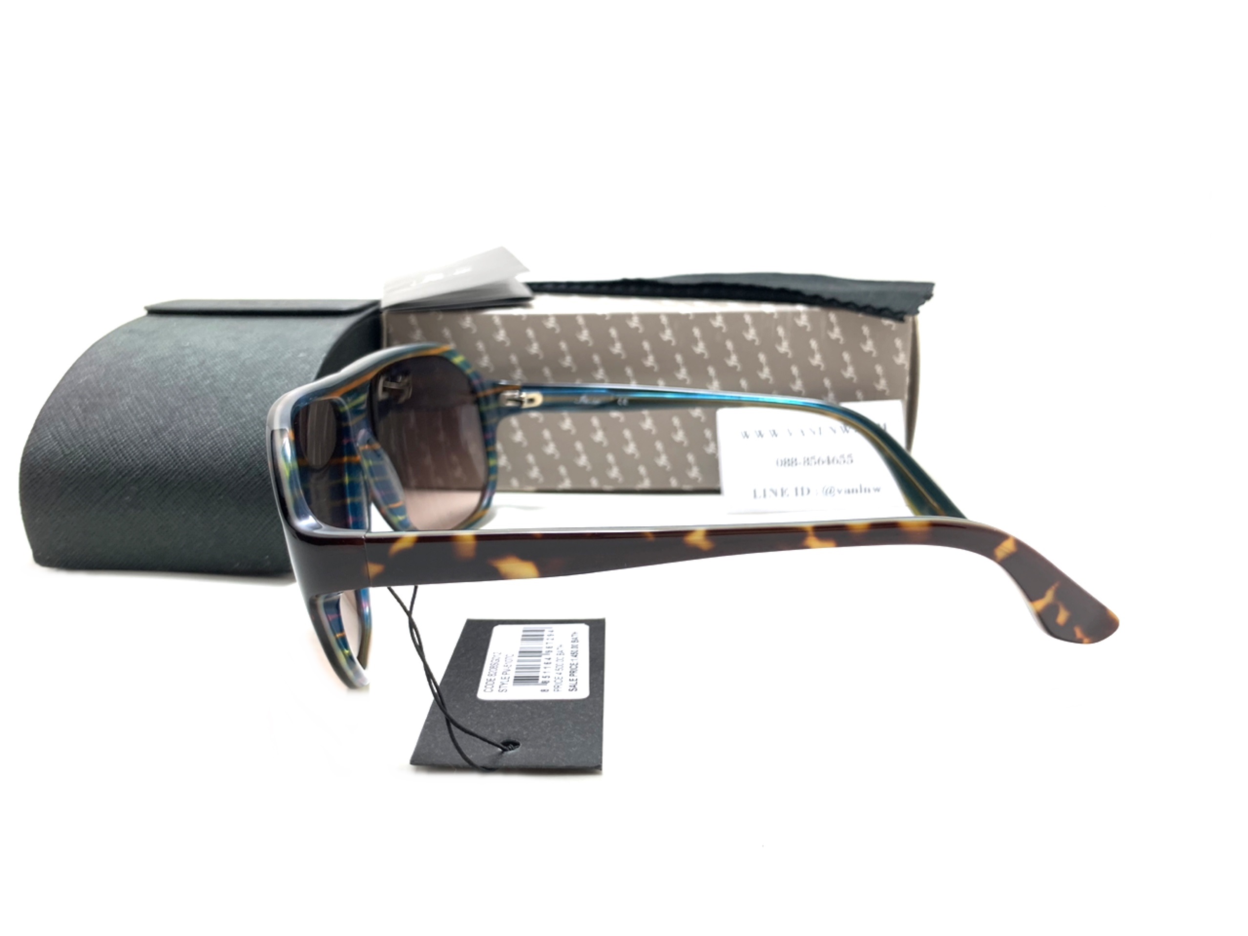 แว่นกันแดด FN-CO 8208012 AC-CR39 61-11-135 CAT2 <กระ>