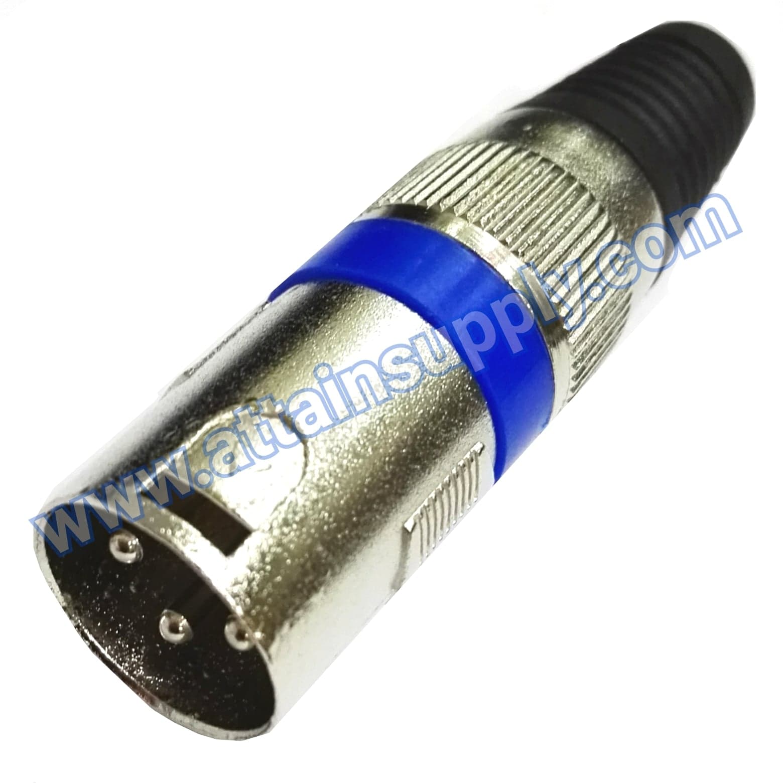 P.XLR 3P.-COLOUR/BLUE