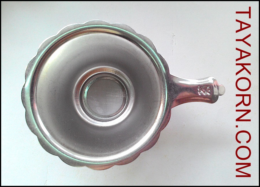 ขายส่งที่กรองชาสแตนเลสขอบดอกไม้ Stainless Steel Strainer FL0506
