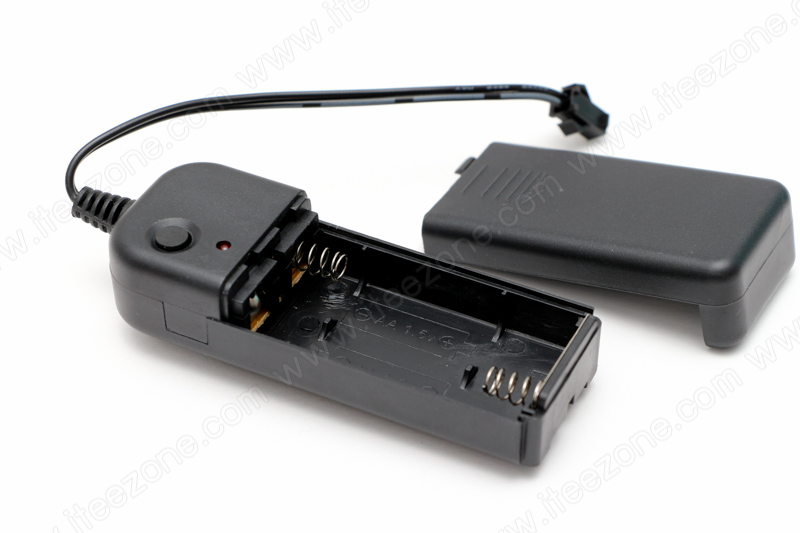 รางถ่าน Inverter ใช้ถ่าน AA สำหรับไฟเส้น EL เท่านั้น