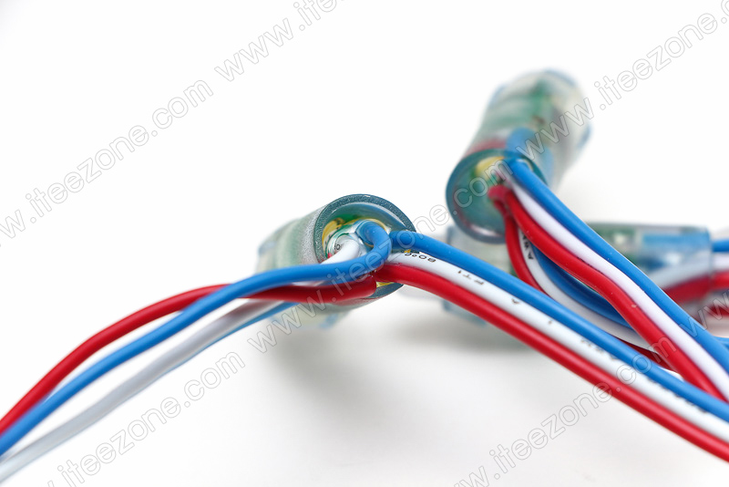 ไฟพิกเซล + IC RGB Full Color WS2811 5V (50 หลอด ต่อชุด)